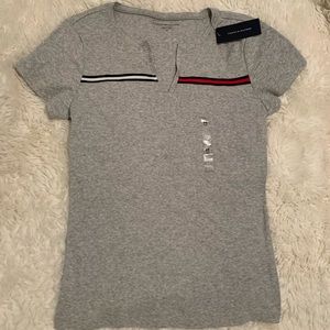 Brand new (never wore) Tommy Hilfiger V cut tee